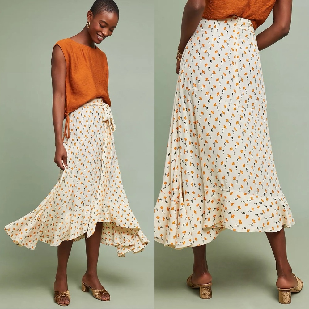 Faithfull Kamares Wrap Skirt Size 6